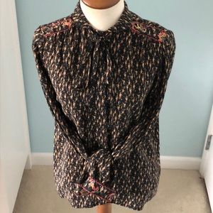 Serge Nancel silk blouse (vintage)